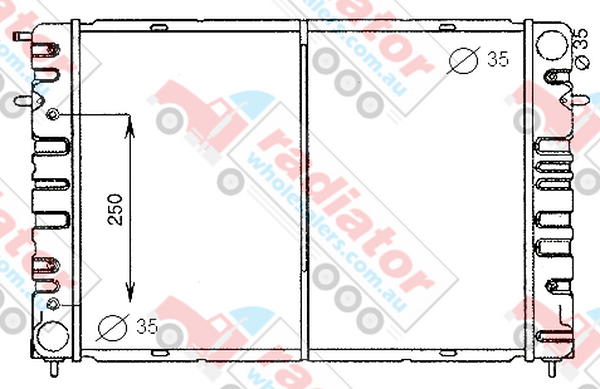 RW027142A Radiator